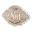 Signe en bois «NEST»