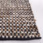 Gabino Geometric Handmade Flatweave Area Rug in Black/Ivory-1608574183