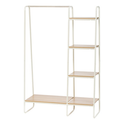 Portant à vêtements multi-tablettes IRIS