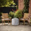 Pouf haut / extérieur Zyahir Syros Natural-957446038