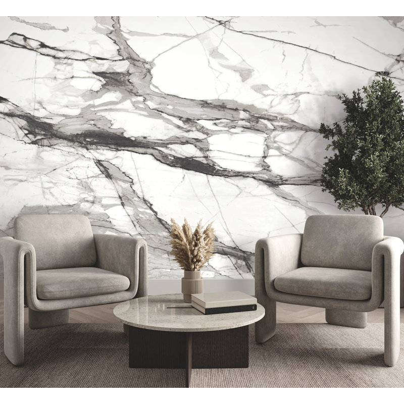 Veola Wall Murals, Black/White