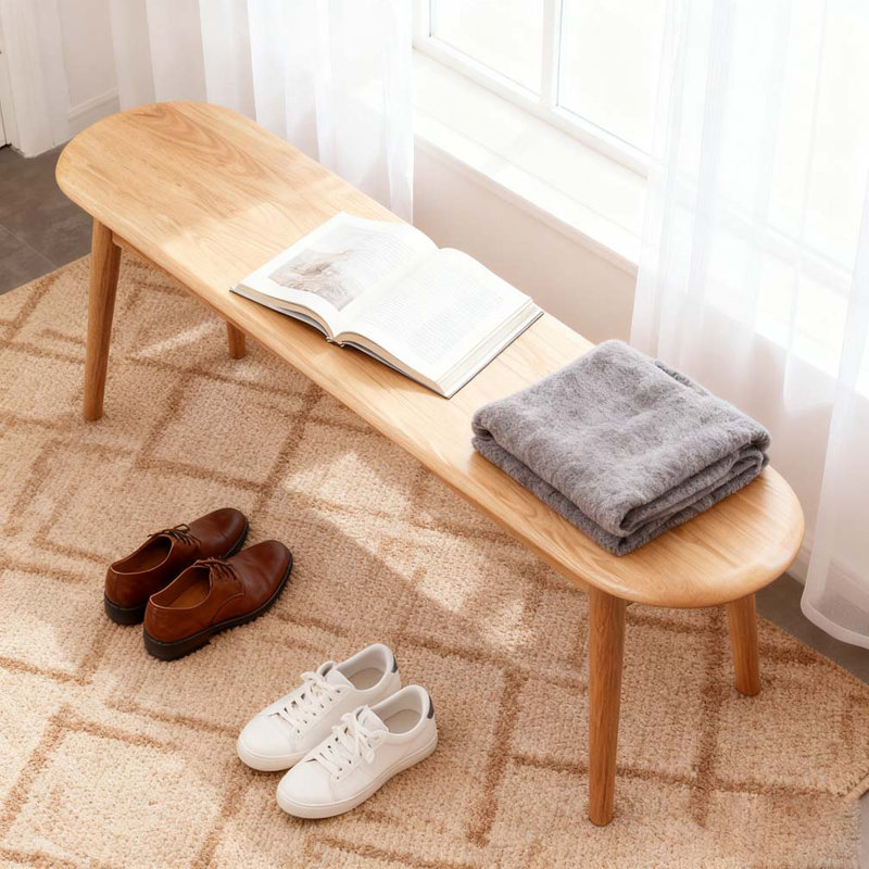 Natural Oak Wood for Dining Bench, Oak