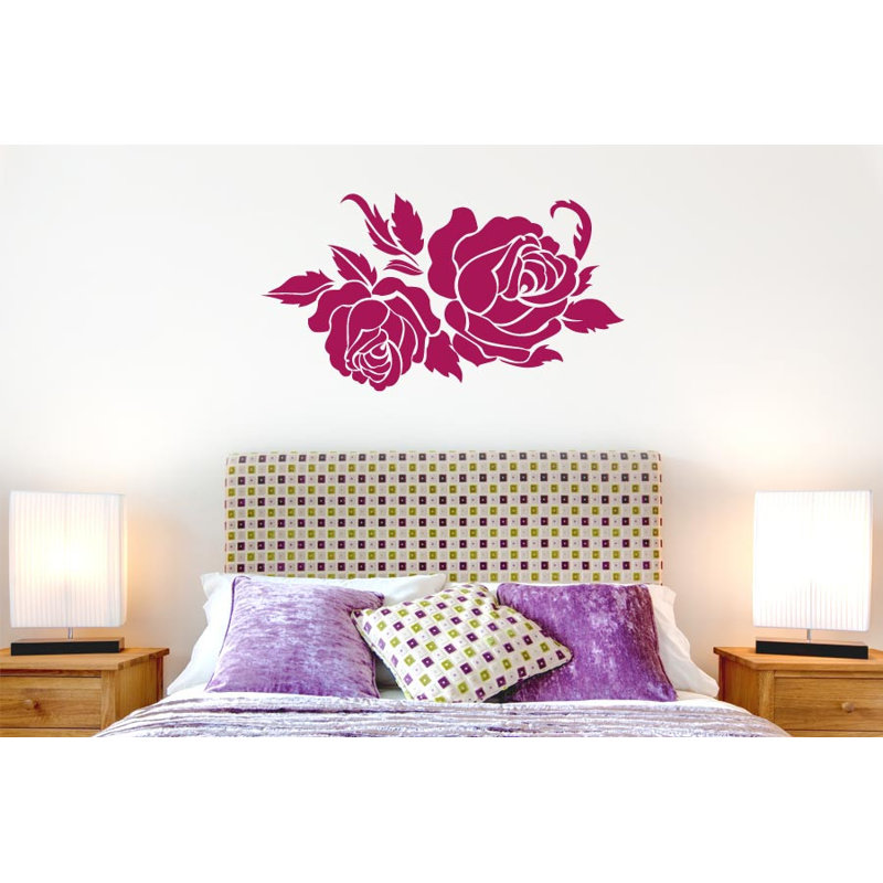 Plants & Flowers Wall Decal, Large, Violet