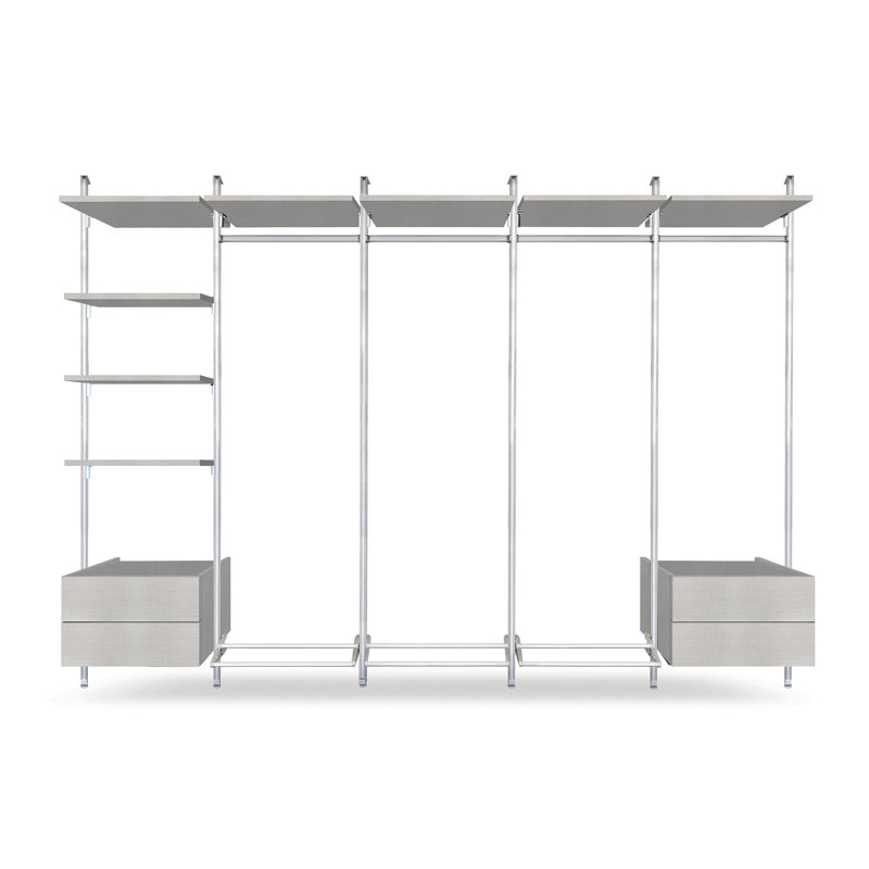 Relax 293cm Closet System, Linen