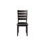 Chaise d'appoint en bois (ensemble de 2)