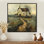  «Vintage Winter Country Cottage Reflections - Barn Wall Art Living Room