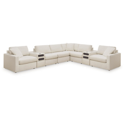 Braintree 8-Piece Sectional With Audio Consoles