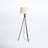 Carmine 60'' Matte Black/Antique Bronze Tripod Floor Lamp