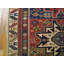 Wonderful Blue Color With Symmetric Design Antique Caucasian Shirvan Rug