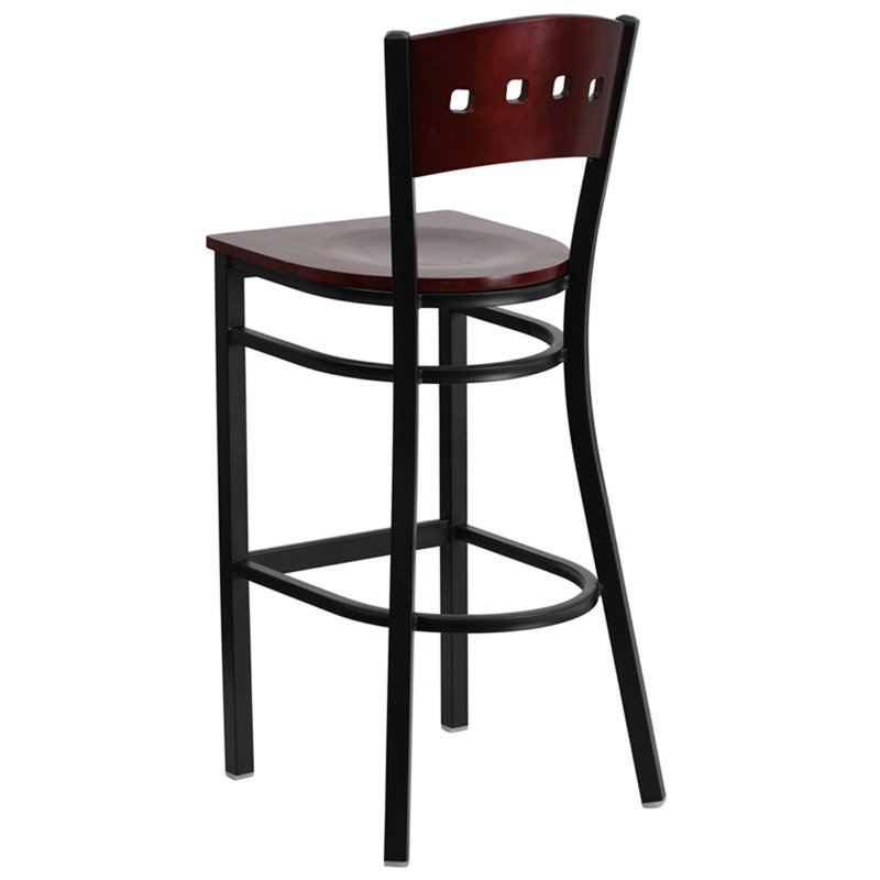 Lomonaco Counter Stool with Metal Frame, 1