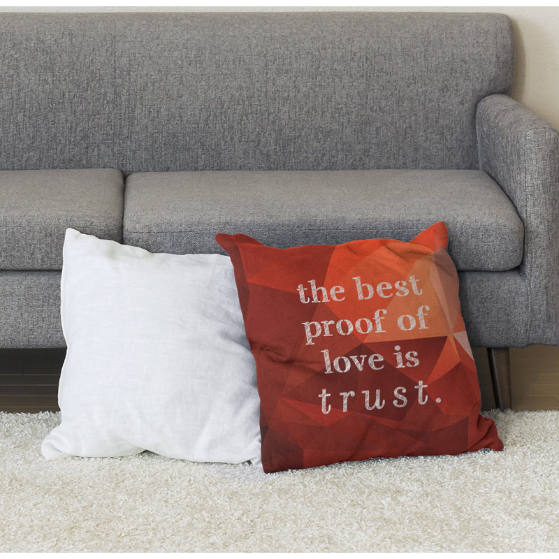 Coussin de sol pierres précieuses Love & Trust, H 40 po x l 40 po, Topaz