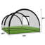 Baseball Batting Cage Net, Heavy Duty Fully Enclosed Backstop Net, Portable Outdoor Backyard Softball Hitting & Pitching Practice Net