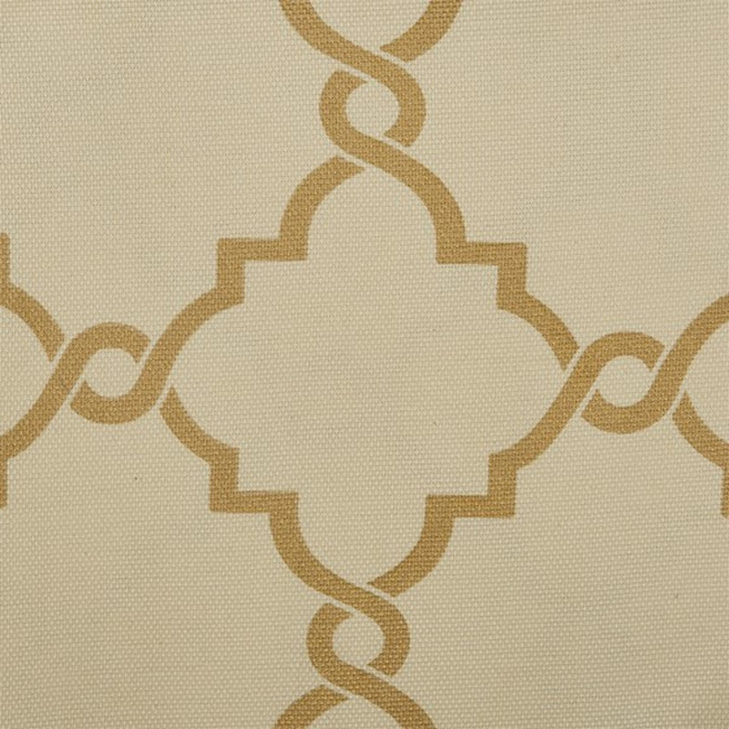 Cantonnière à œillets Frwork, Beige/or