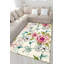 Tapis décoratif lavable à la machine Ivy Flower and Rose-1394801819