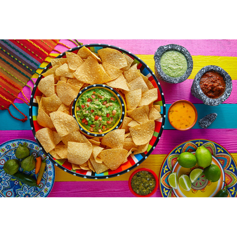 Nachos by LUNAMARINA - Wrapped Canvas Print, 20cm H x 30cm W