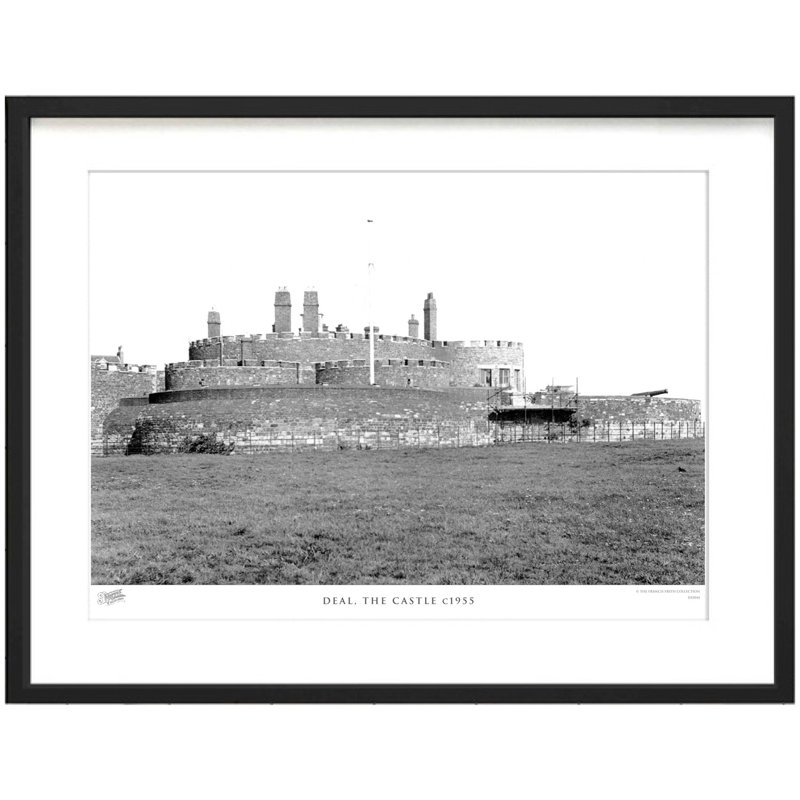 Deal, The Castle C1955 - Single Picture Frame Print, 28cm H x 36cm W x 2.3cm D