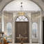 Lustre rond en cristal véritable 31,5 "K9-1385962260