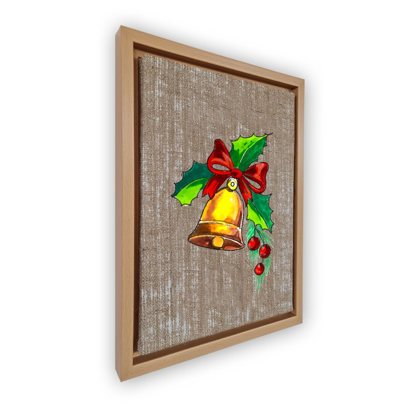 Peinture décorative sur toile encadrée, H 38,2 po x l 26,4 po, Naturel
