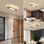 Oval 40cm 2-Light LED Ceiling Light