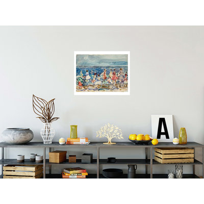 Paysage marin par Maurice Brasil Prendergast - estampe numérique