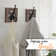Rustic Farmhouse Wall Mounted Towel Hook Set - 2 Robe Hooks