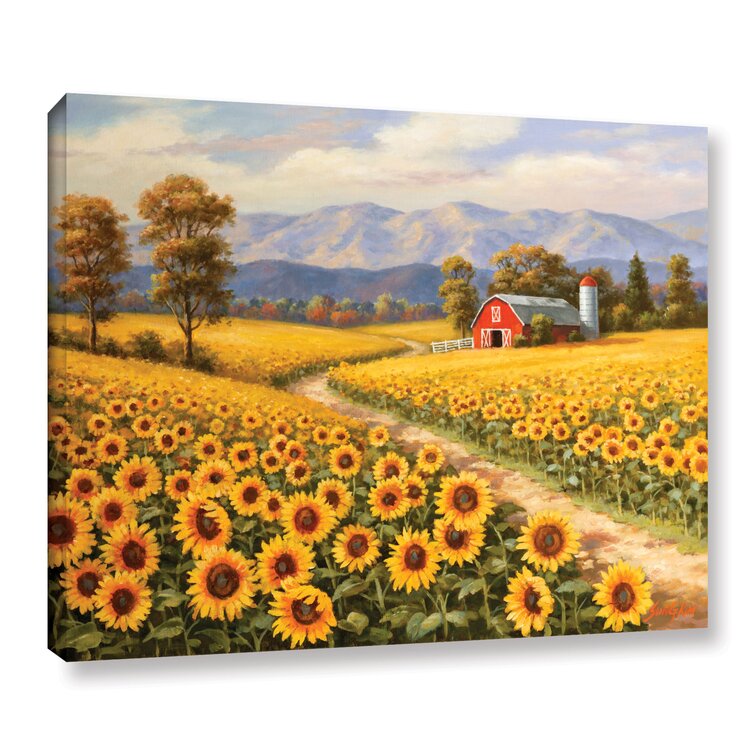 Sunflower Valley Tea Towel Set of 2