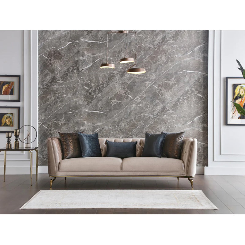 Canapé et fauteuil d'appoint Pavilion, Beige