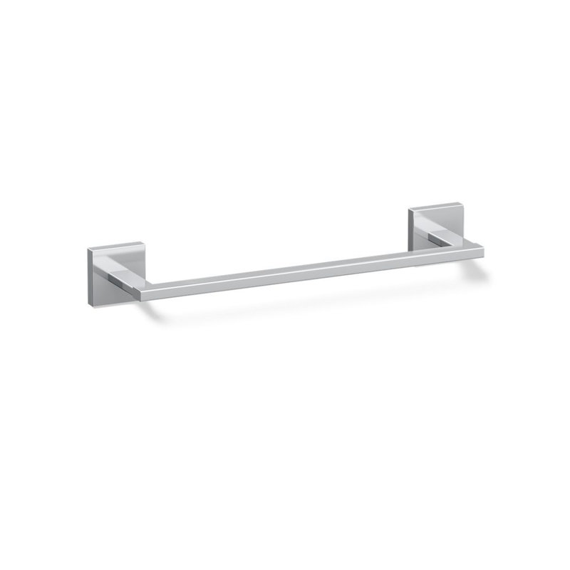Barre à serviettes carrée, Chrome poli, L 12 po