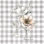 Carnet de croquis «Garden VII Checker Family», impression sur toile tendue