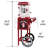 West Bend Compact Popcorn Machine and Cart, 10-Cup Capacity