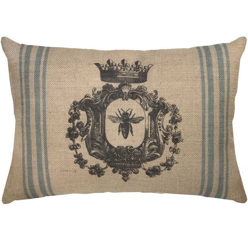 Jute / Sisal Reversible Throw Pillow