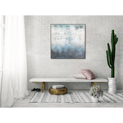 Blue Lagoon Hand Painted Acrylic Painting