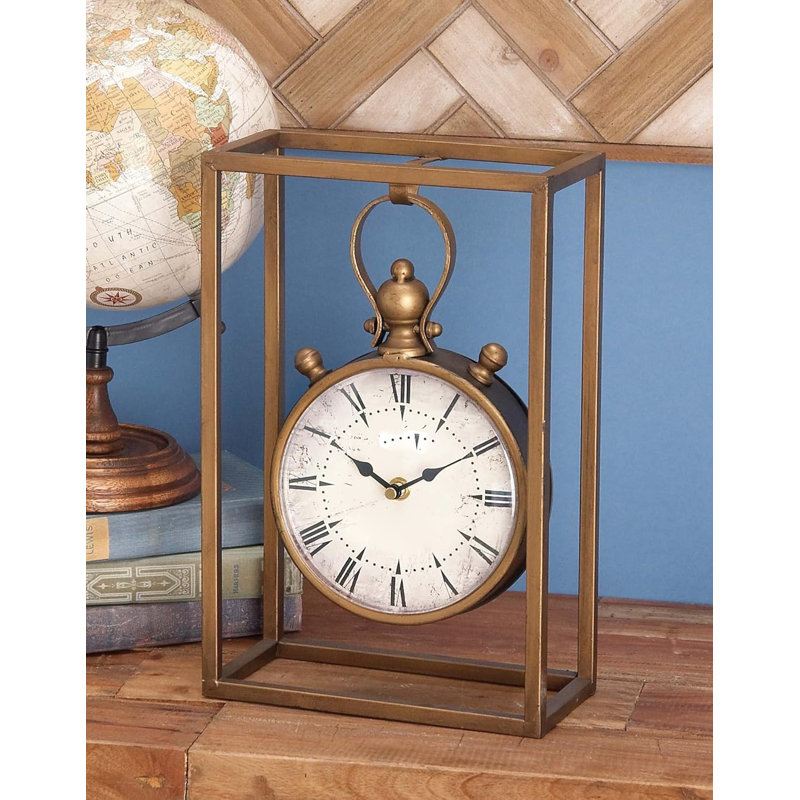 Metal Vertical Stopwatch Clock