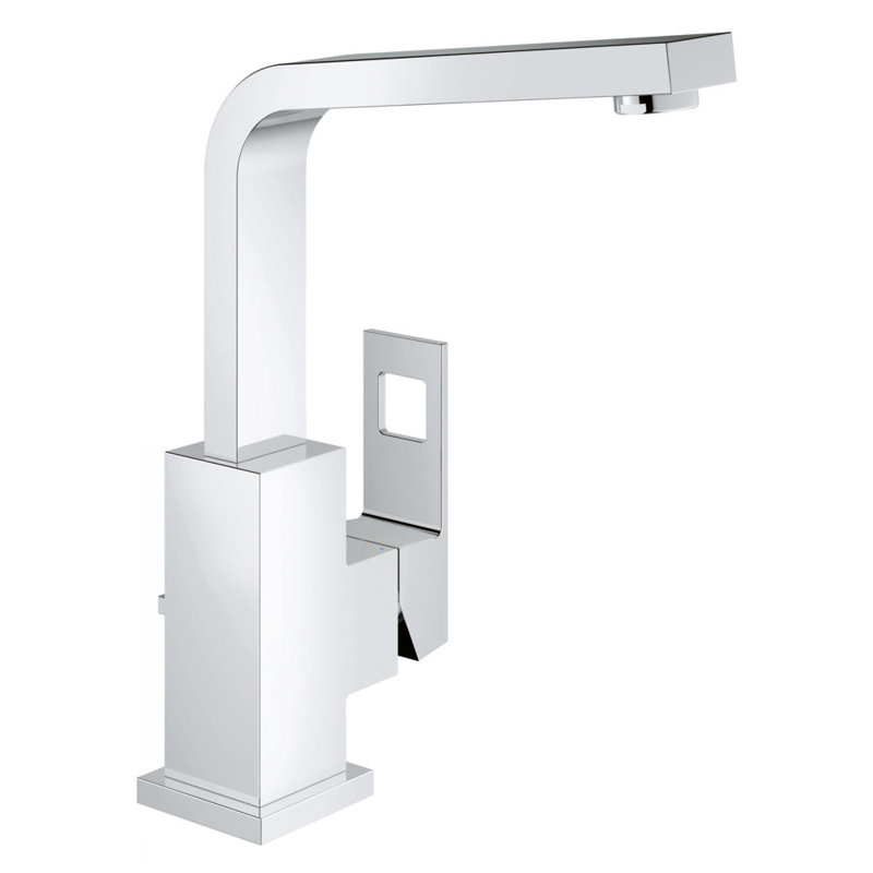 Robinet de salle de bain à un trou avec drain Eurocube®