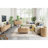 Mosser 3-Piece Living Room Table Set With 40" Coffee Table And 2 Fluted End Tables-1988920360