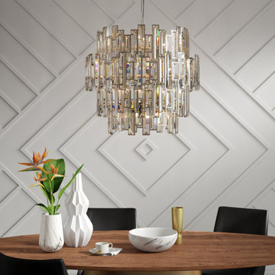 Thoman 15-Light Crystal Chandelier