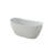 55" X 28" Solid Surface Artificial Stone Freestanding Bathroom Soaking Bathtub