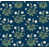 Bleu marine / blanc sélectionné