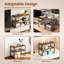 Ensemble de 2 organisateurs de tablettes extensibles, comptoir de cuisine et support à épices pour garde-manger et armoire-1319980804-1336155210