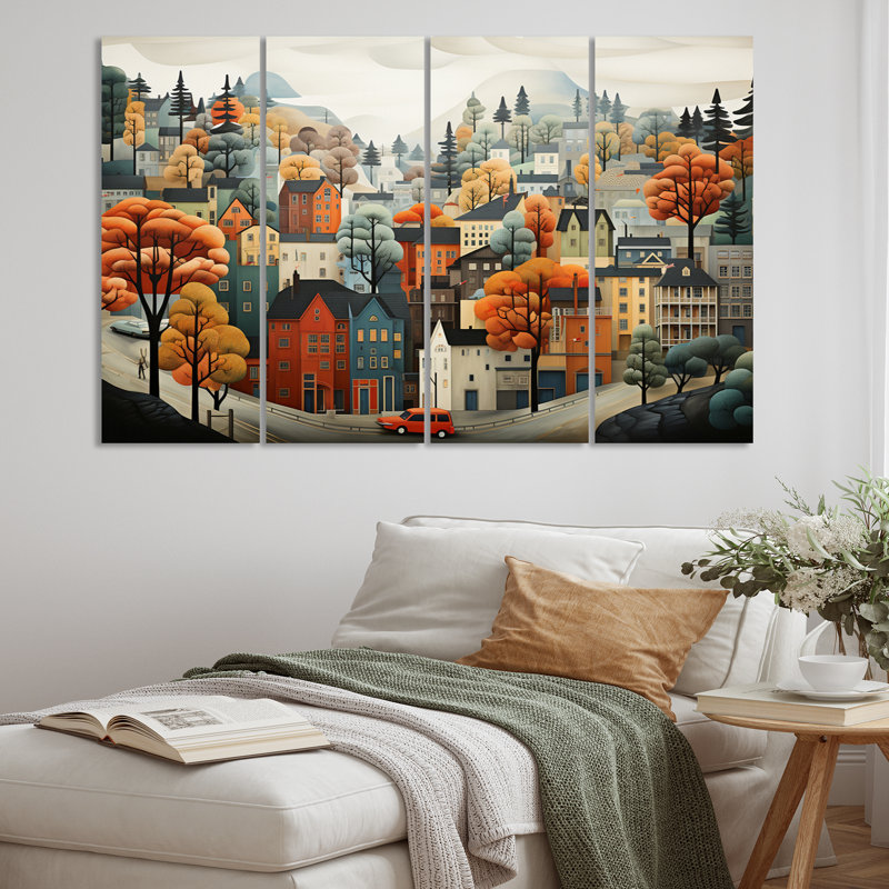 Buildings & Architecture Wall Decor on Metal