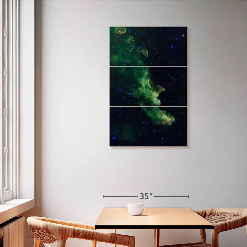 Oberle Witch Head Nebula, 57" H x 36" W