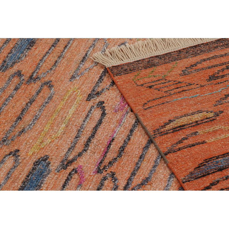 Hand Knotted Wool Area Rug