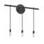 Suspenders® 3 - Light LED Armed Sconce