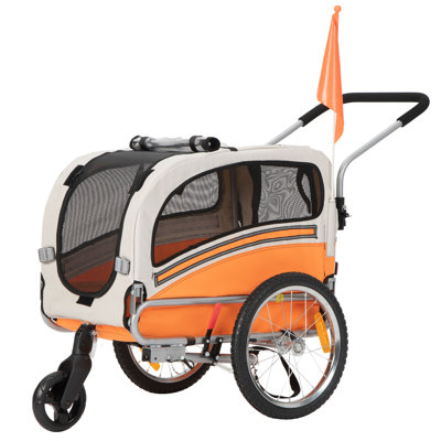 Aosom Walmart Dog Bike Trailer Bike Trailer For Dogs Aosom 2-in-1