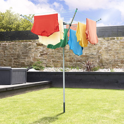 Metal Rotary / Umbrella Clothesline