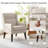 Upholstered Polyester Accent Armchair (Set Of 4)