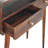 Curved Caramel Console Table-108808780