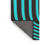 Tapis rayé vert mer Kinkead-842193428