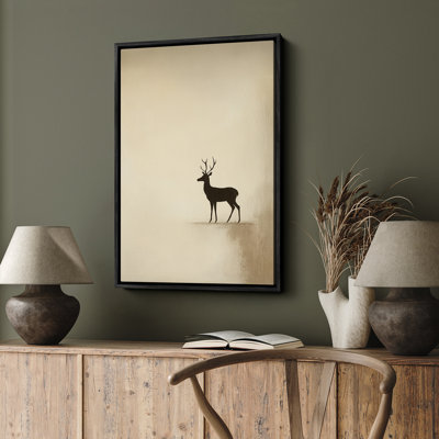 Art mural encadré, rétro, antique et classique pour chambre à coucher - 24 po x 36 po