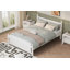 Structure de lit plateforme en bois massif pour enfants, adolescents, adultes, sommier sans besoin